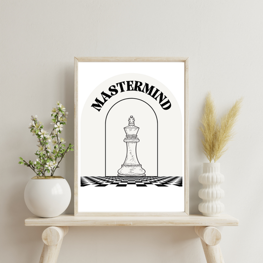 Mastermind Art Print