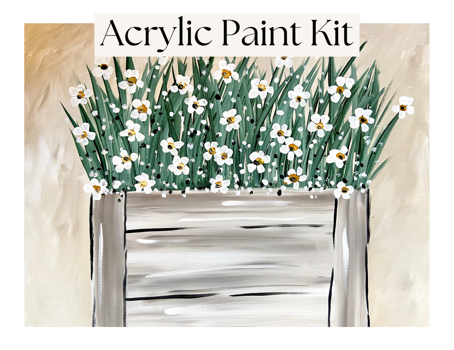 Daisies Paint Kit