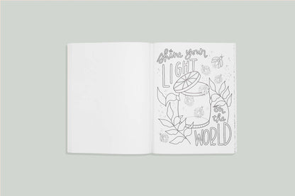 You are Made of Magic: Coloring book with Affirmations
