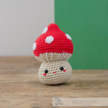 DIY Crochet Kit - Mushroom