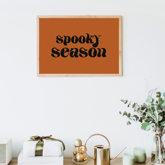 Spooky Season Art Print