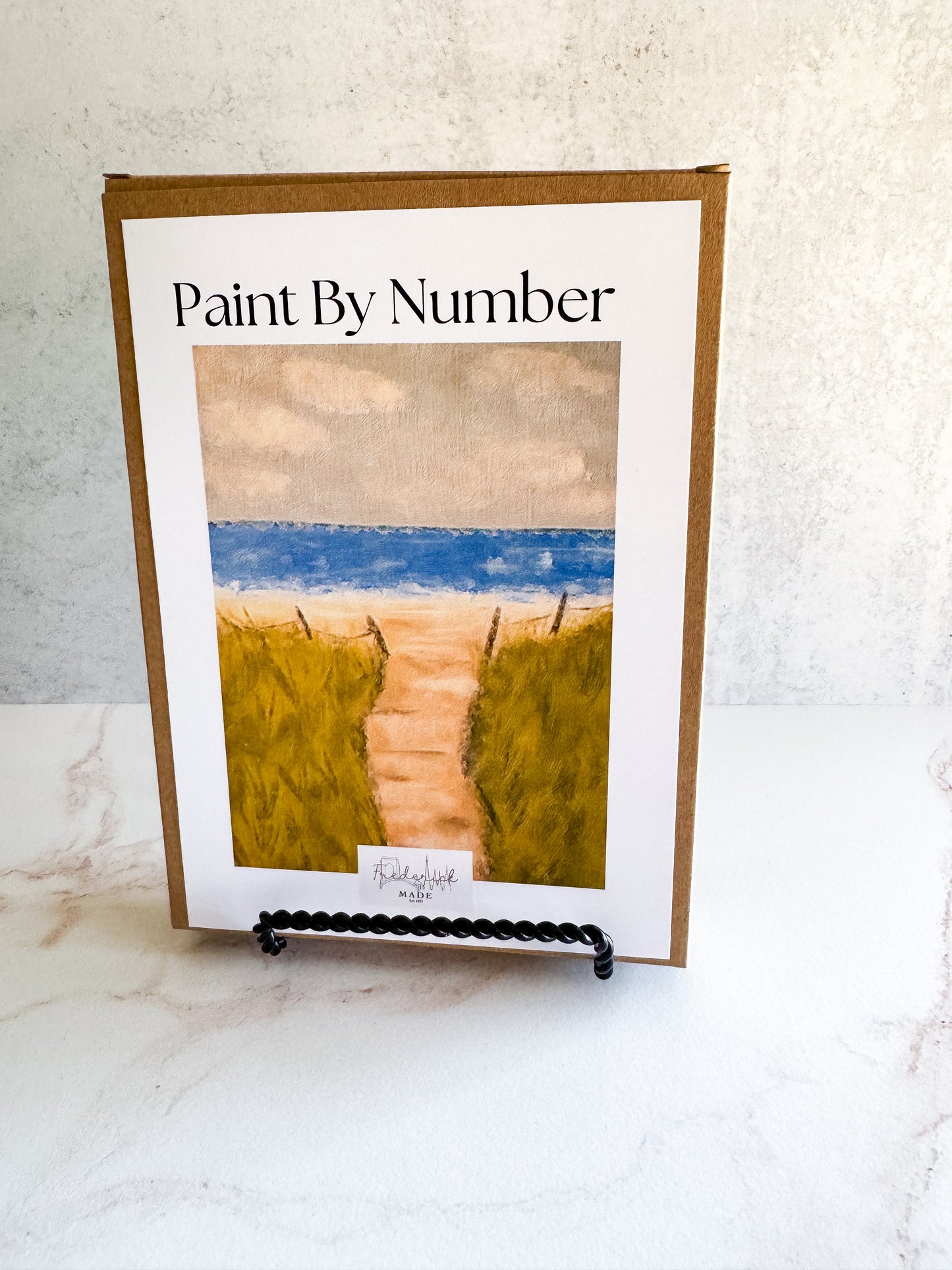 Quiet Beach Mini Paint by Number