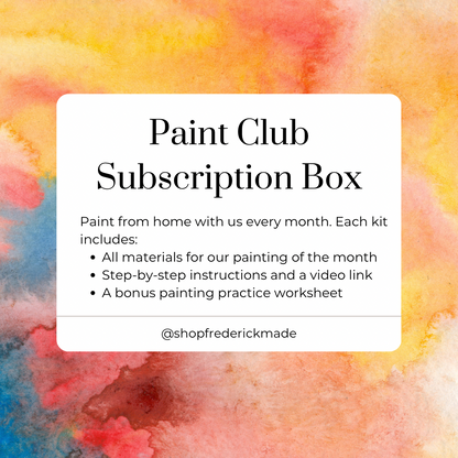 Paint Club Subscription Box