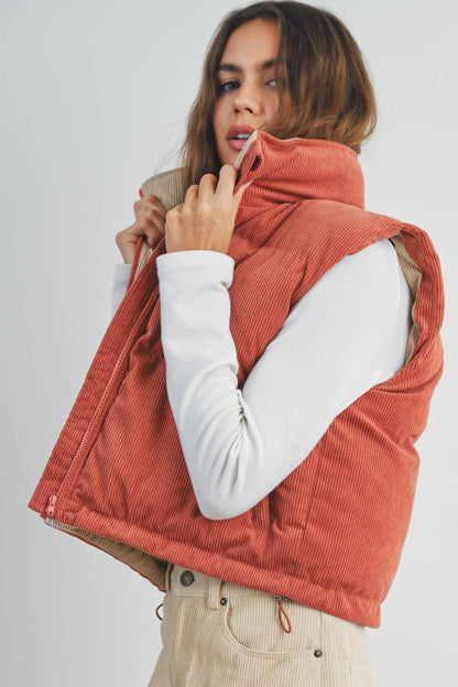 Curated Corduroy Puffer