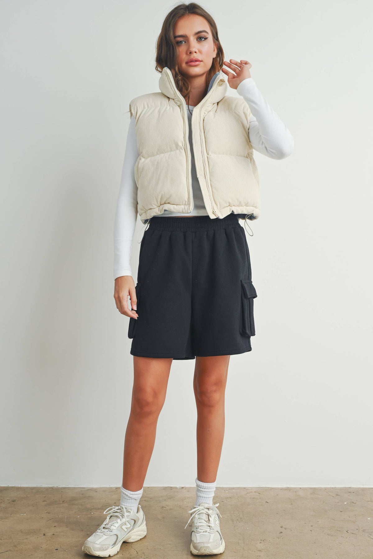 Curated Corduroy Puffer