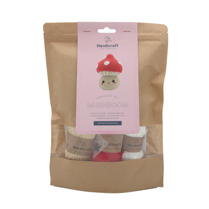 DIY Crochet Kit - Mushroom