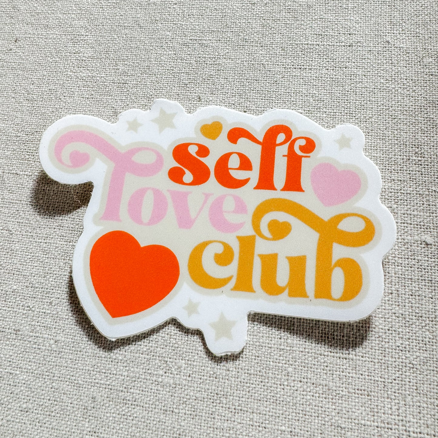 Self Love Club Vinyl Sticker