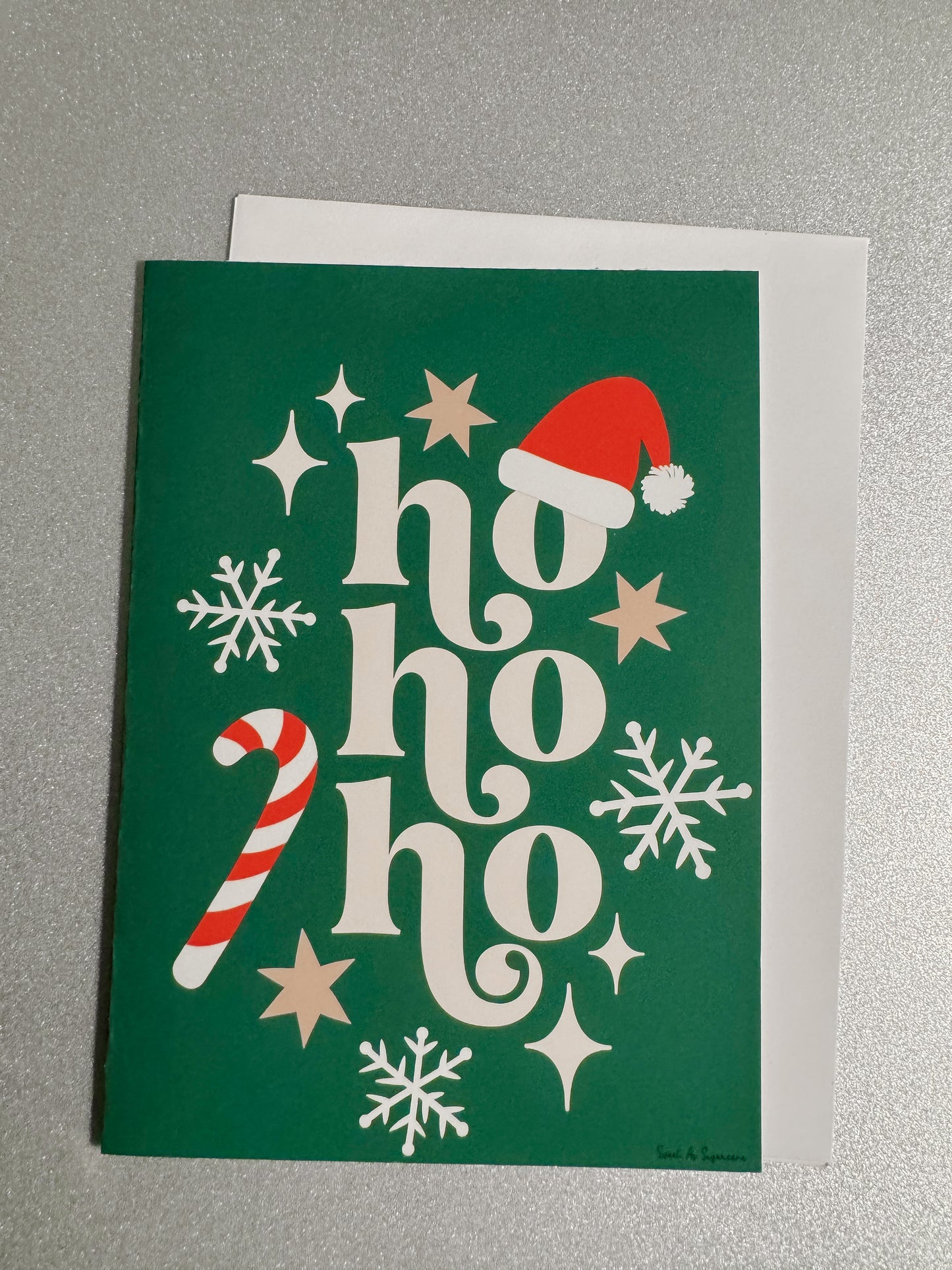 Ho Ho Ho Christmas Card