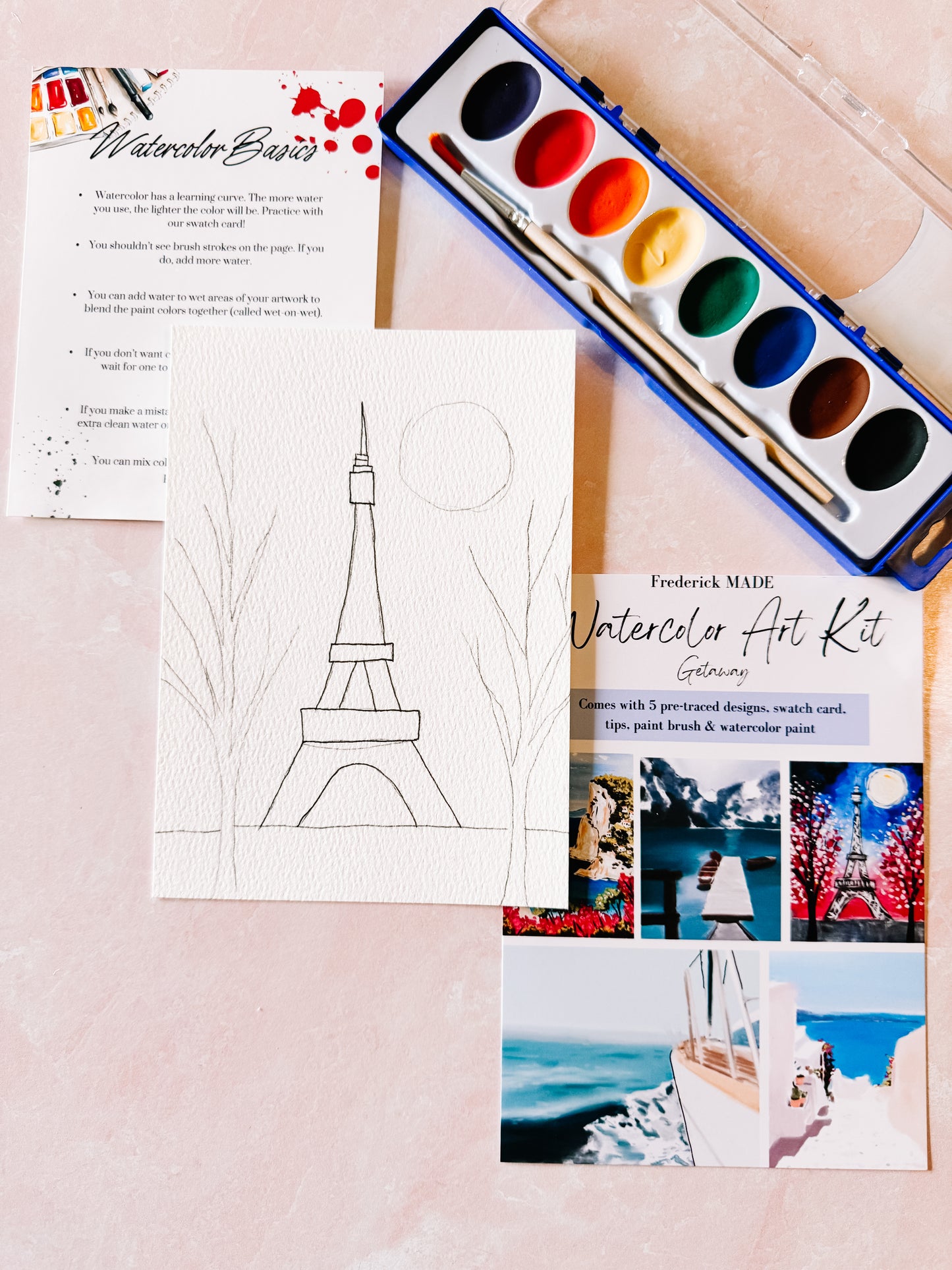 Getaway MINI Watercolor Kit