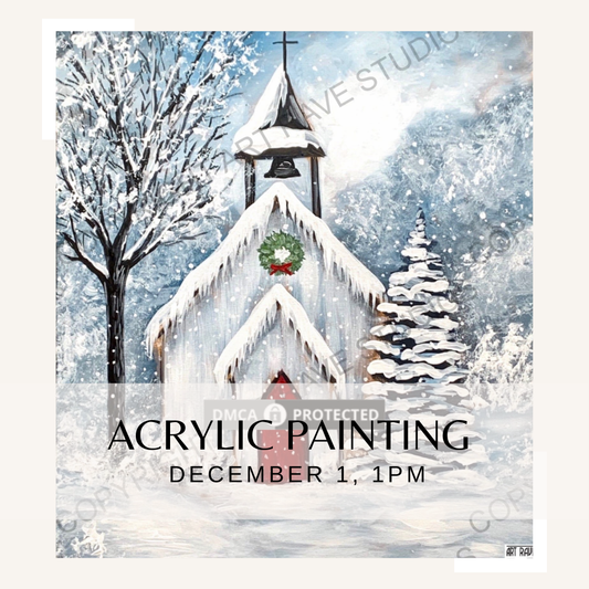 Acrylic Painting with Christy - December 1