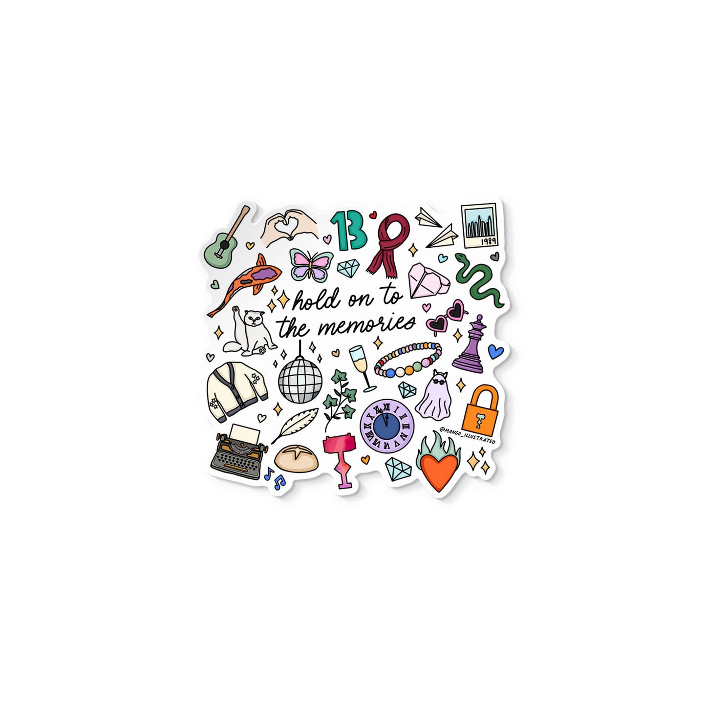 Eras Doodles sticker