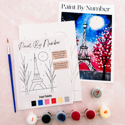 Paris Mini Paint by Number