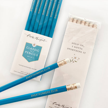 Overthinkers Club Pencils - Set of 7