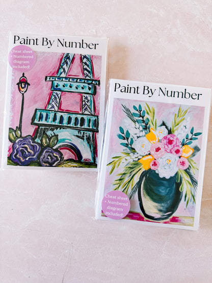 Boho Bouquet Mini Paint By Number