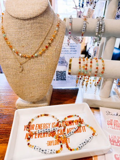 Showgirl chain necklace