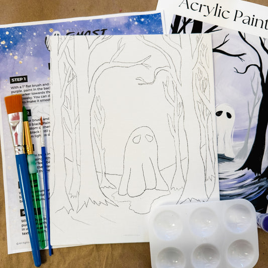 Ghost in the woods paint kit