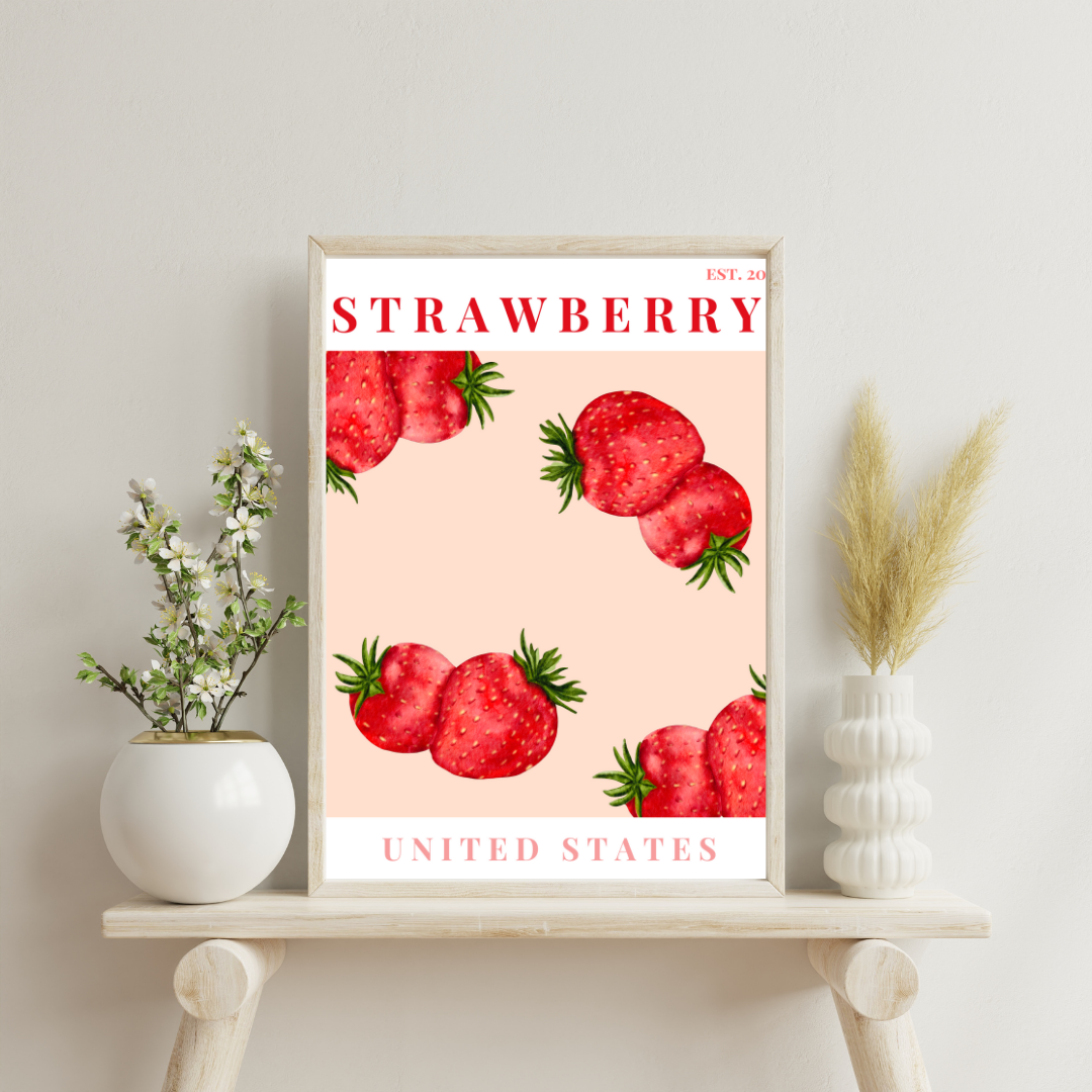 Fruity art prints