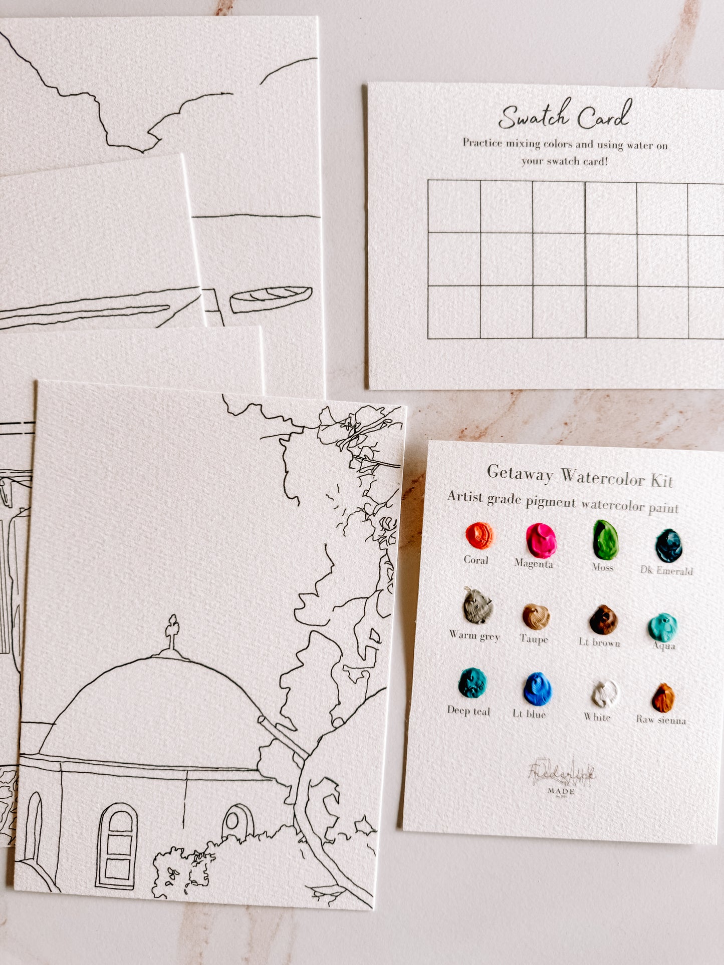 Getaway MINI Watercolor Kit