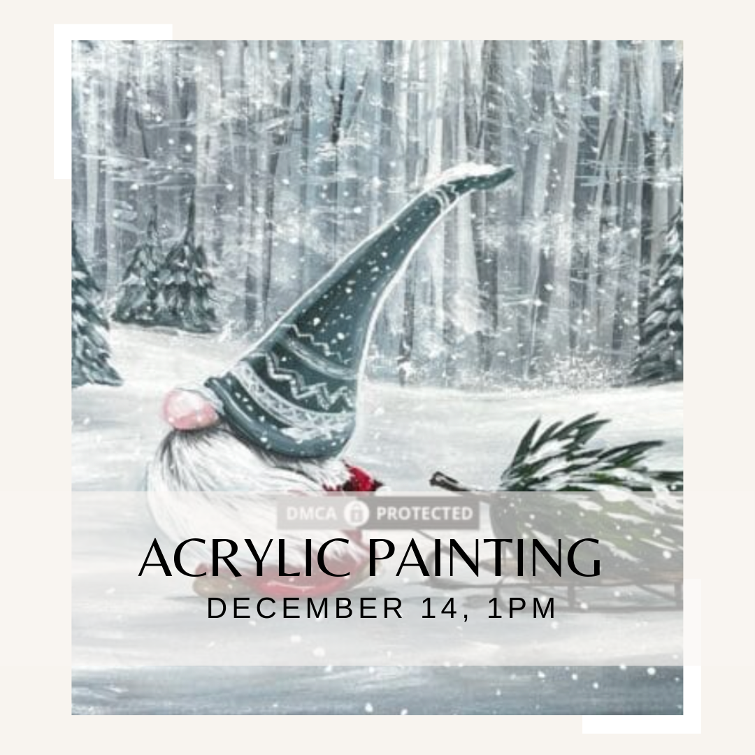 Acrylic Painting with Christy - December 14