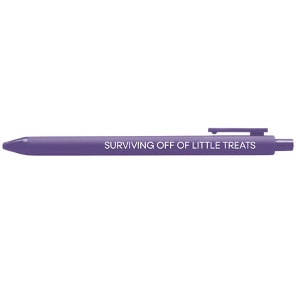 Surviving Off of Little Treats pen