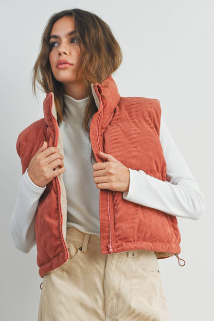 Curated Corduroy Puffer