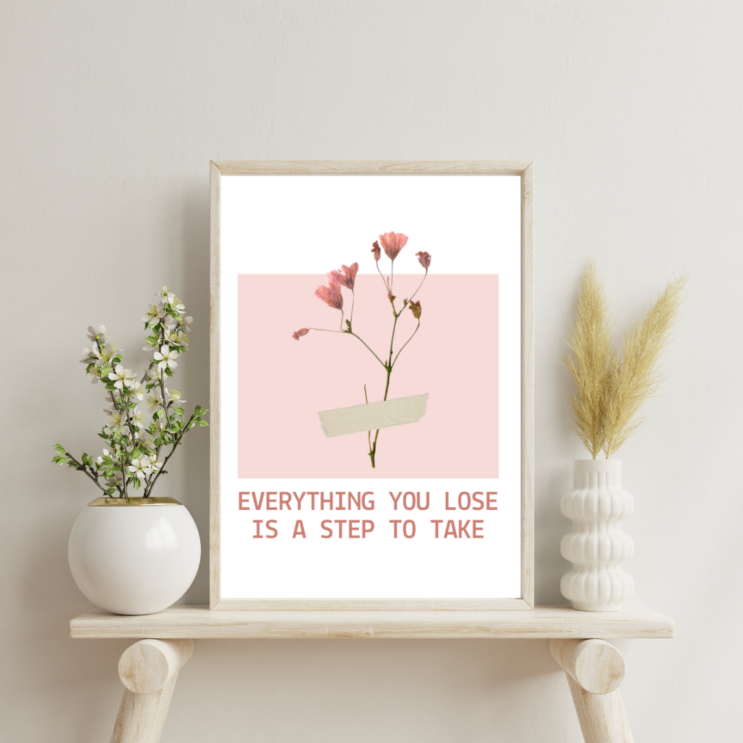 Swiftie Floral Art Print