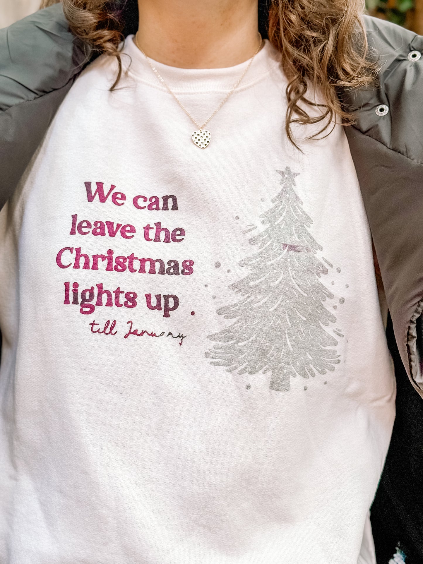 Christmas Lights Sweatshirt