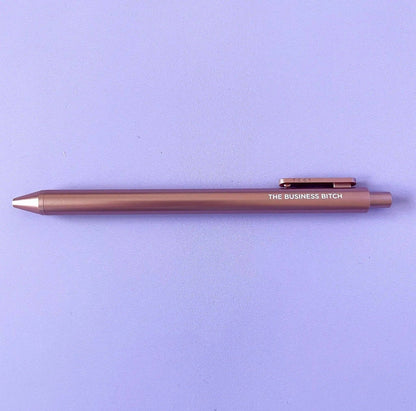 The Business Bitch jotter gel pen