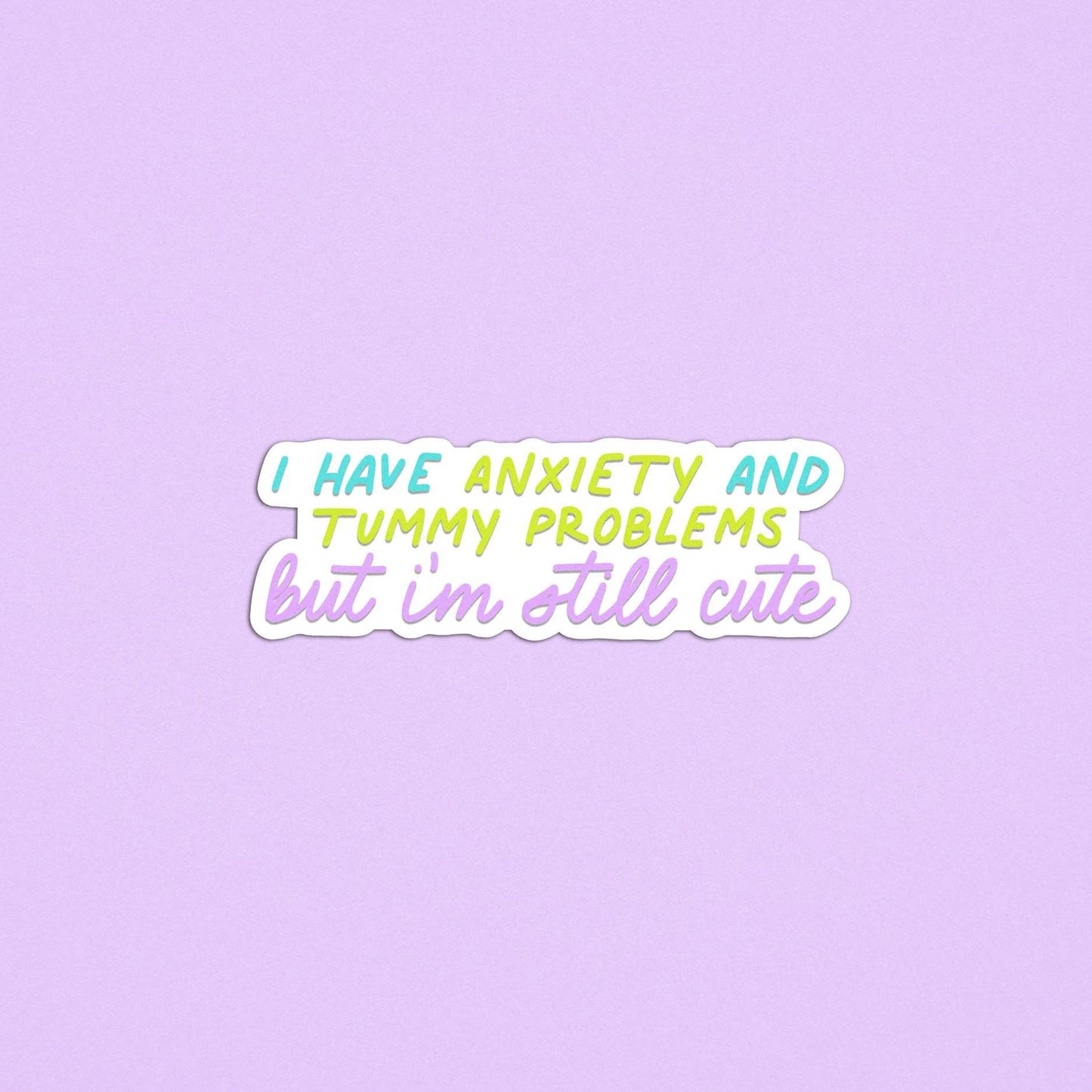 Girl problems sticker