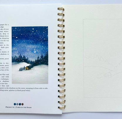 Winter Watercolor Workbook