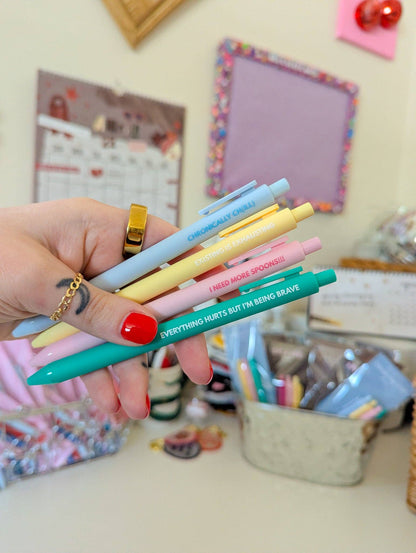 Chronically ch(ill) pens