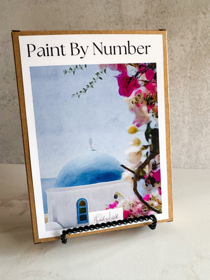 Santorini Mini Paint By Number