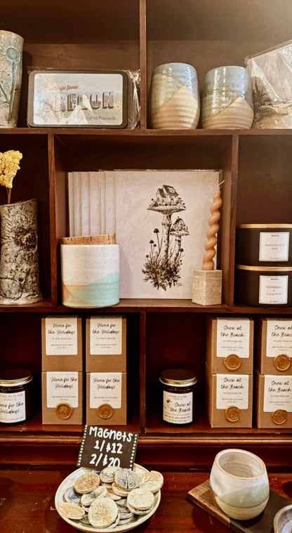 Don't Let The Hard Days Win Wood Wick Candle