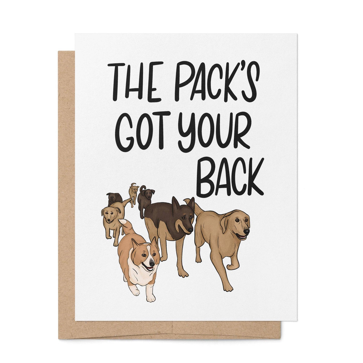 Pack's Got Your Back card