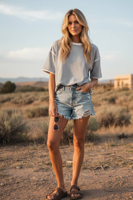 Curated Striped Tee