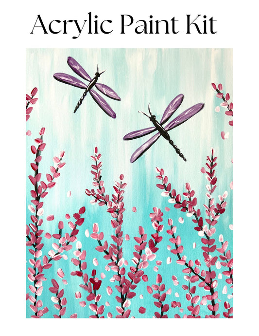 Dragonflies Paint Kit