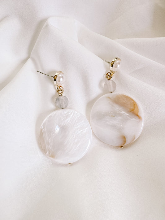 Rebecca Pearl earrings