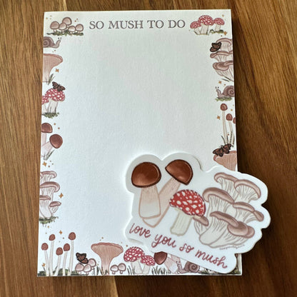 Love You So Mush Sticker