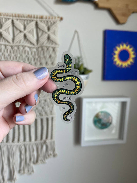 Look What You Made Me Do sticker