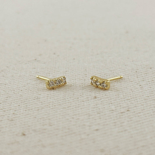 Gold Filled Bar Studs
