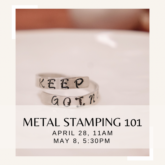 Metal stamping workshop - April 28