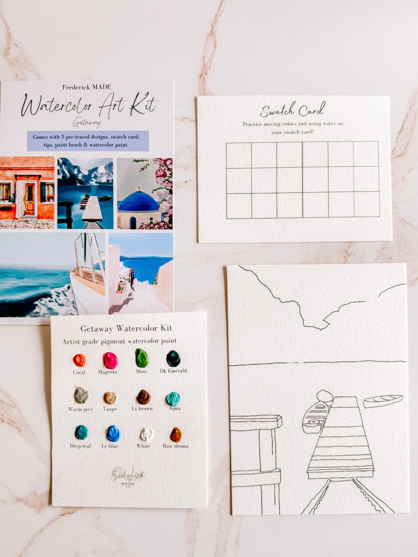 Getaway MINI Watercolor Kit