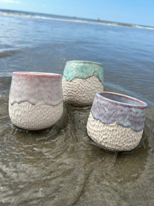 Handcrafted ceramic cups