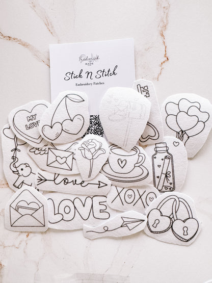 Stick & Stitch Embroidery Patches