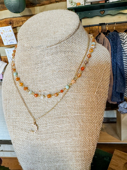 Showgirl chain necklace