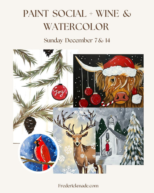 December Paint Social