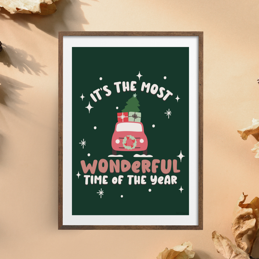 Most Wonderful Time Art Print