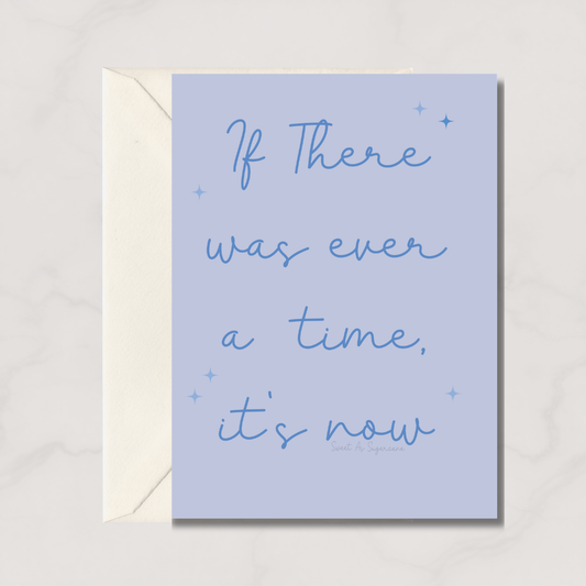 If there was ever a time card
