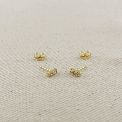 Gold Filled Bar Studs