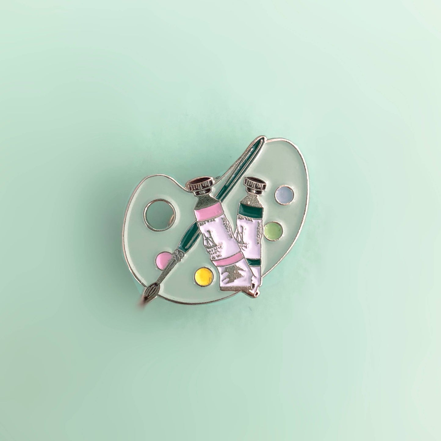 Artist Palette Enamel Pin